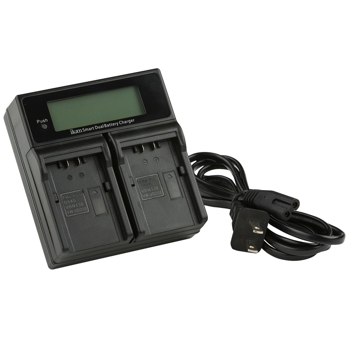 Ikan Dual Charger for Panasonic D54 Style Batteries