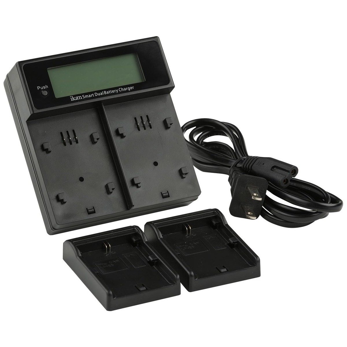 Ikan Dual Charger for Canon E6 Style Batteries - view 2