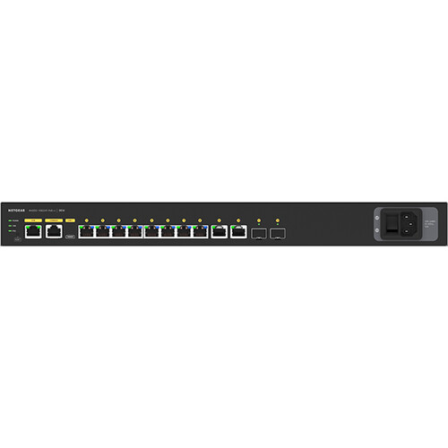 Ikan Netgear 8x1G Ultra90 PoE++ 802.3bt 720W 2x1G and 2xSFP+ Managed Switch - view 2