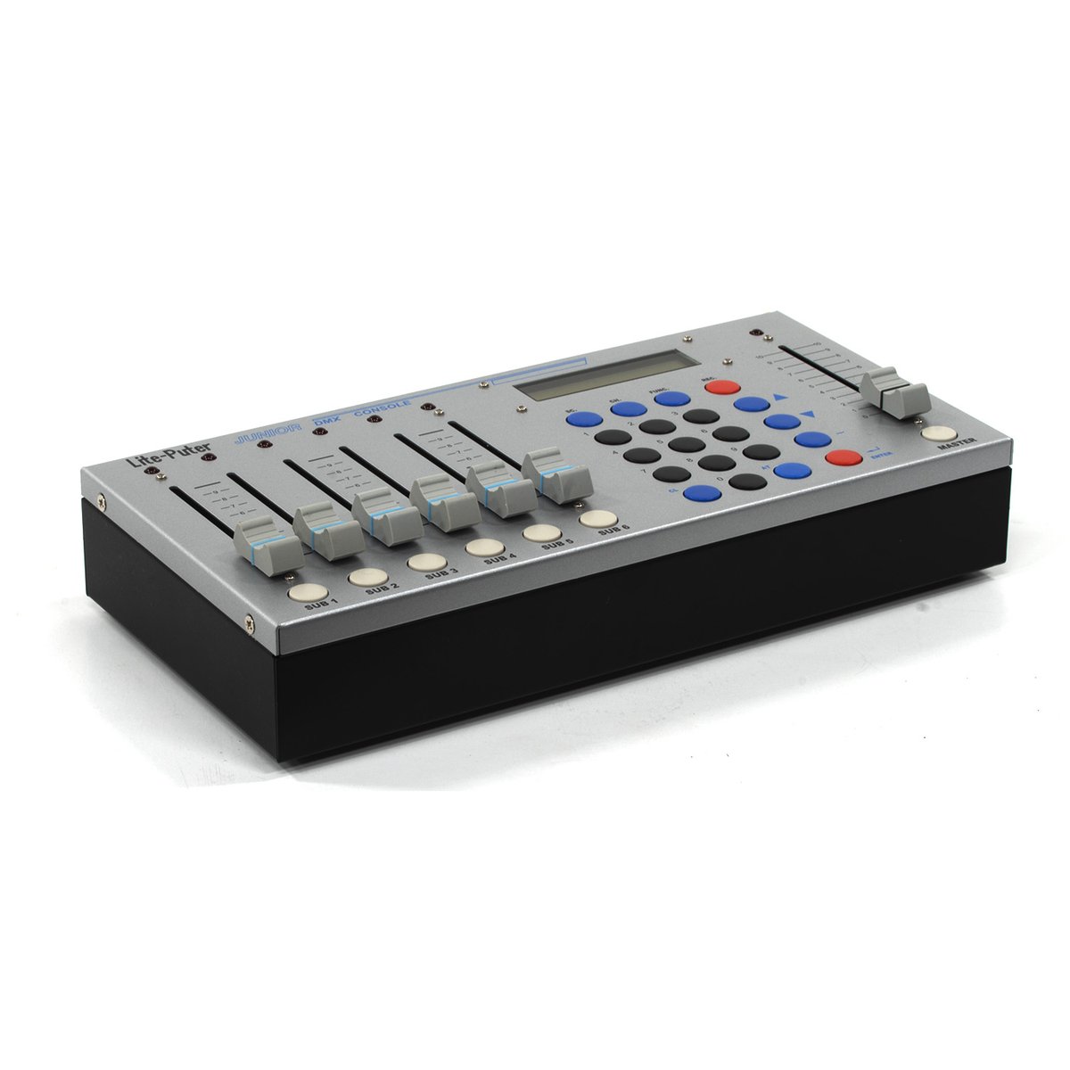 Ikan Lite-Puter Junior 6-Channel Compact DMX Lighting Console Controller w/ Scene Recall