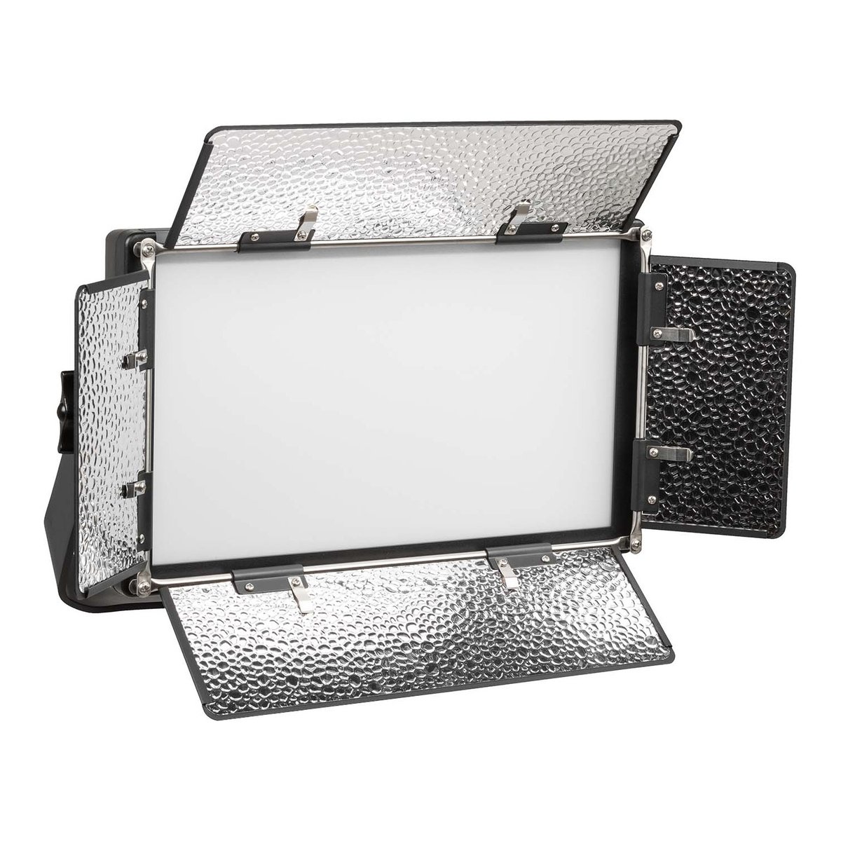 Ikan Lyra Bi-Color 3-Point LED Soft Panel Light Kit with LB10 + LB5 Includes Gold and Battery Plates, Stands, and Bags - view 3