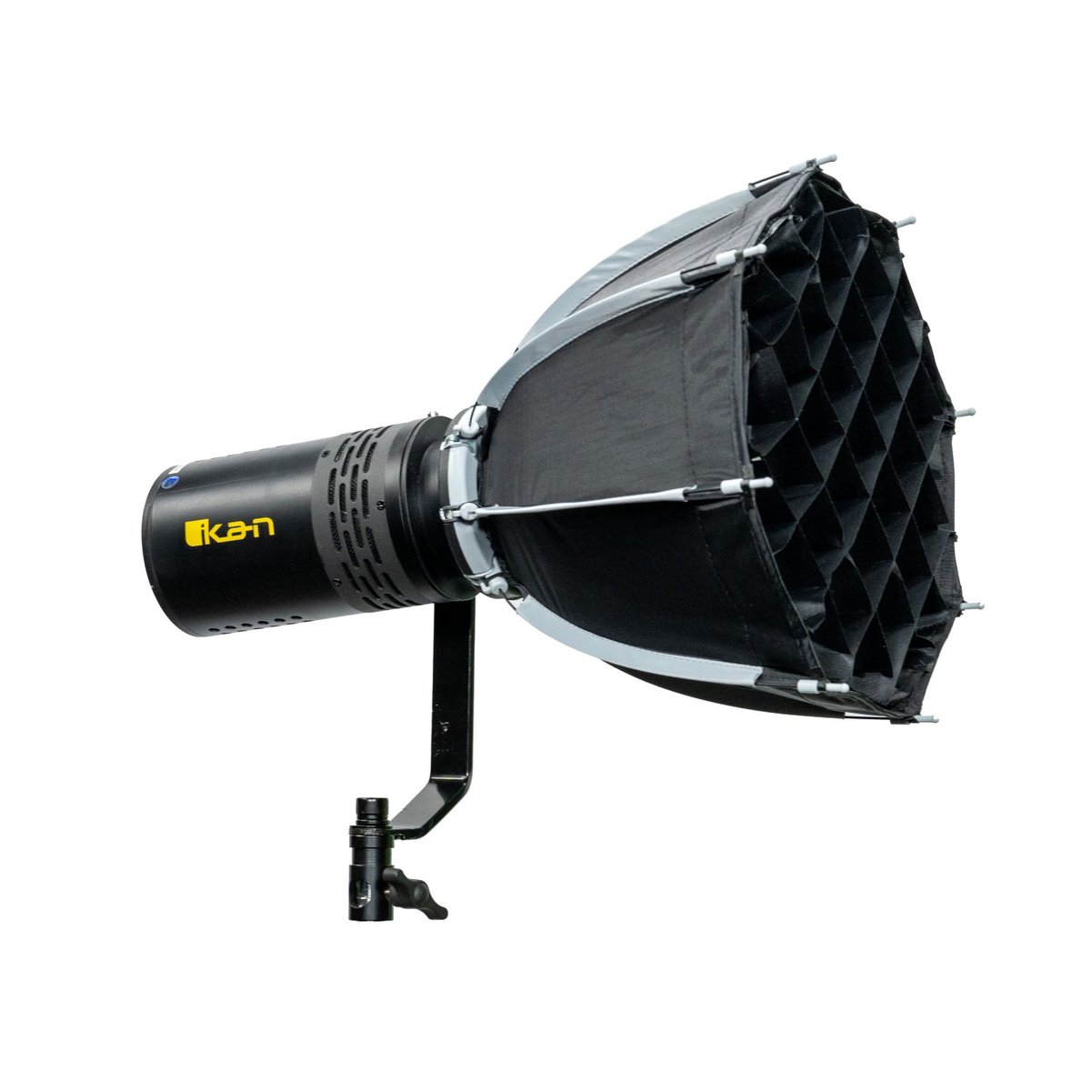 Ikan Lyra POE Bi-Color Studio Mini-Bowen LED Light with ArtNet and sACN DMX (12" Softbox)