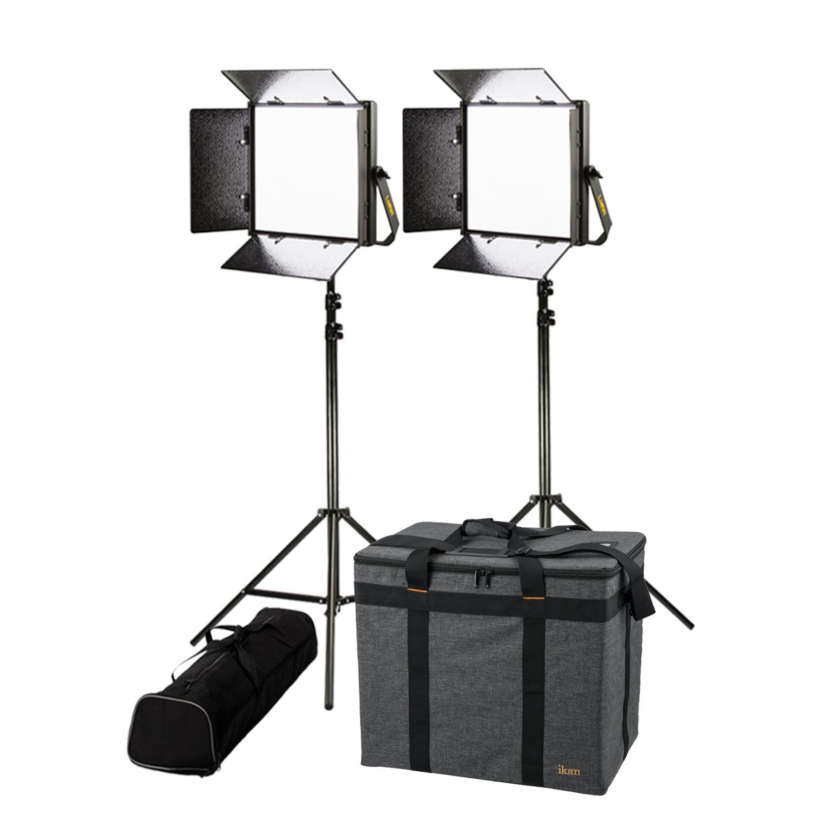 Ikan Lyra 1 x 1 Bi-Color 2-Point Studio Panel Soft LED Light with DMX Control