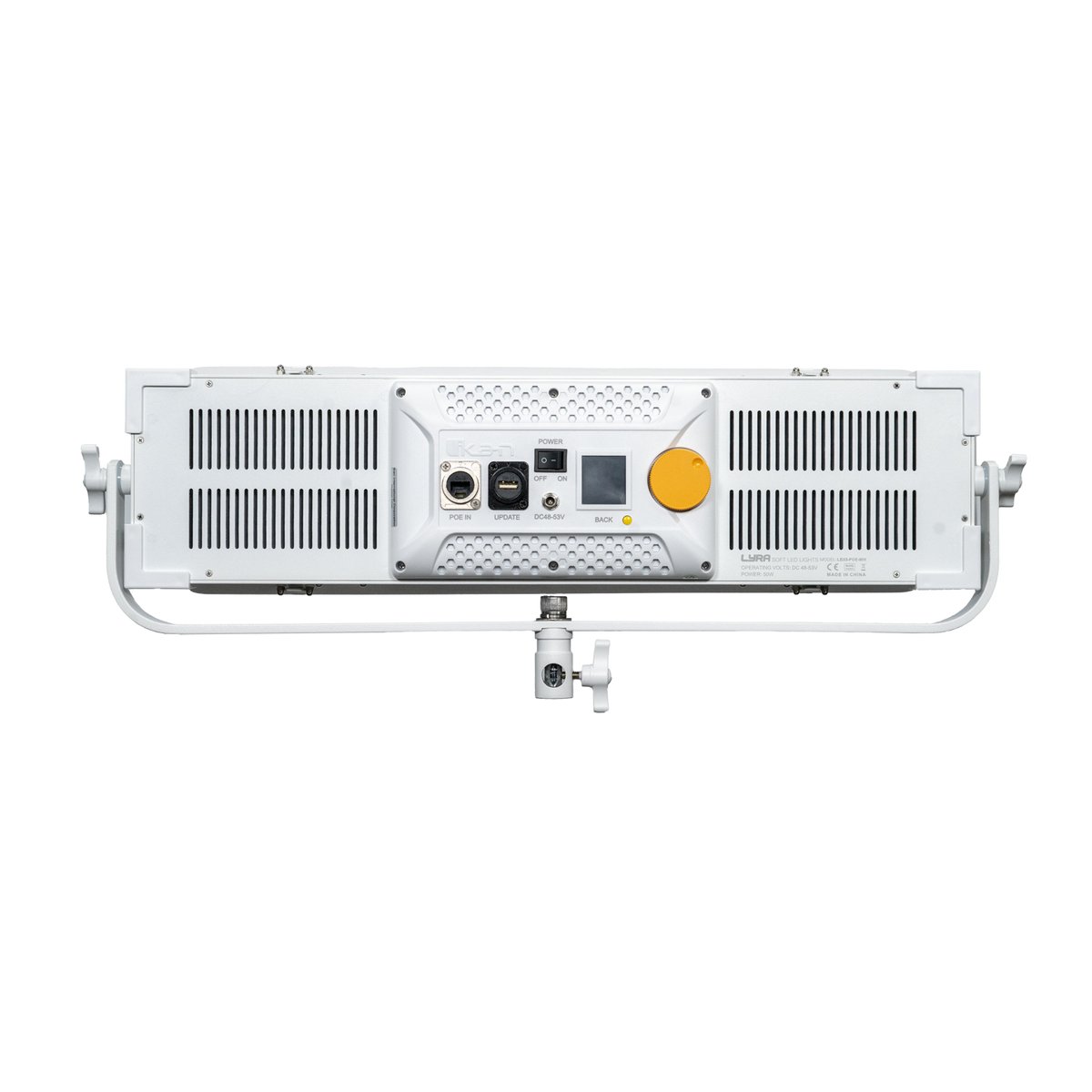 Ikan Lyra POE Low Profile Bi-Color Studio Panel Soft LED 5x Light with Netgear PoE++ Switch Bundle (White) - view 2