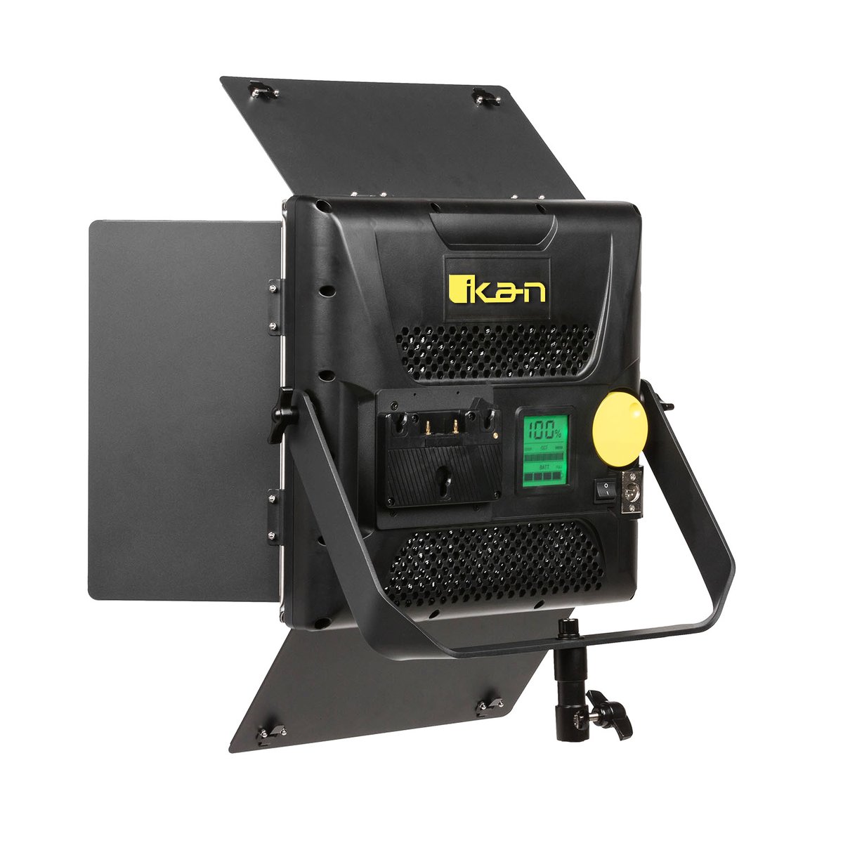 Ikan Lyra 1 x 1 Daylight Studio Panel LED Light with DMX Control - view 2