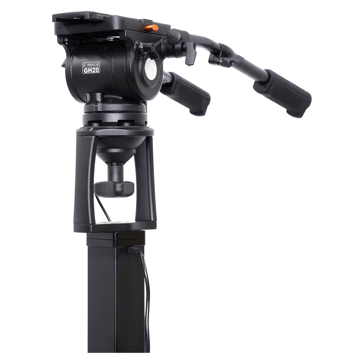 Ikan Motorized Pedestal, Fluid Head w/ Adjustable Counterbalance, 44lbs Payload, Rolling Hard Case - view 2