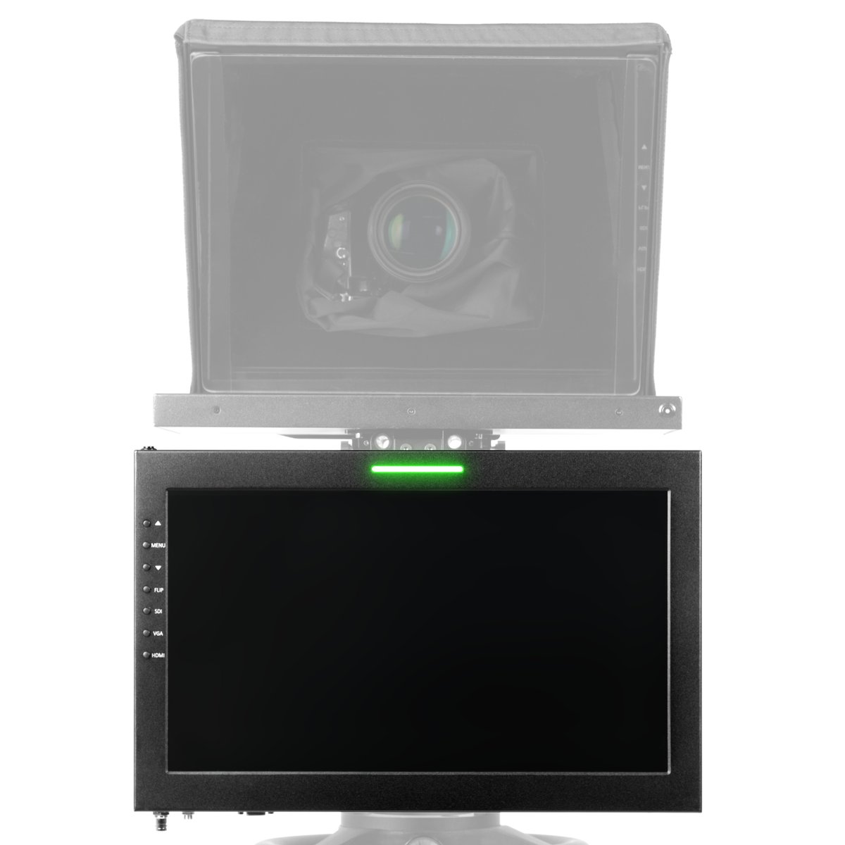 Ikan 19" High Bright Teleprompter LED Widescreen Monitor 3G-SDI with Tally - view 2