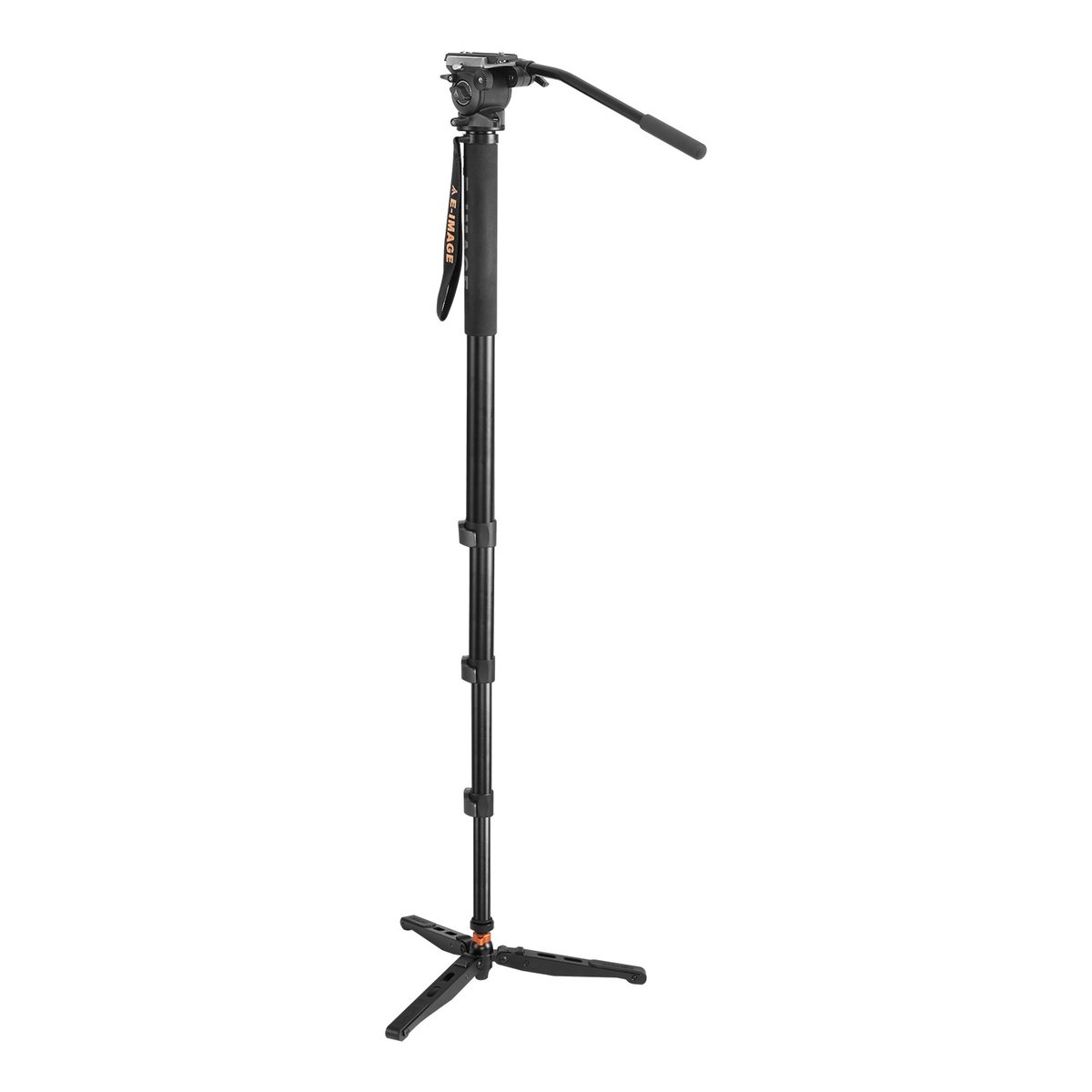 Ikan 4 Stage Aluminum Monopod with Fluid Head, 8.8lbs Payload Capacity (E-Image) product image