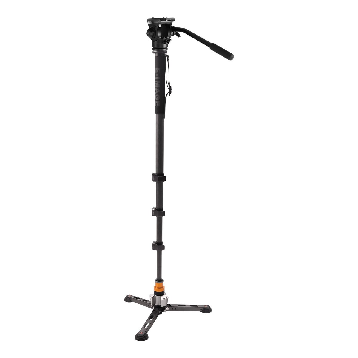 Ikan 3-Stage Hands-Free Carbon Fiber Monopod with Fluid Head (E-Image) product image