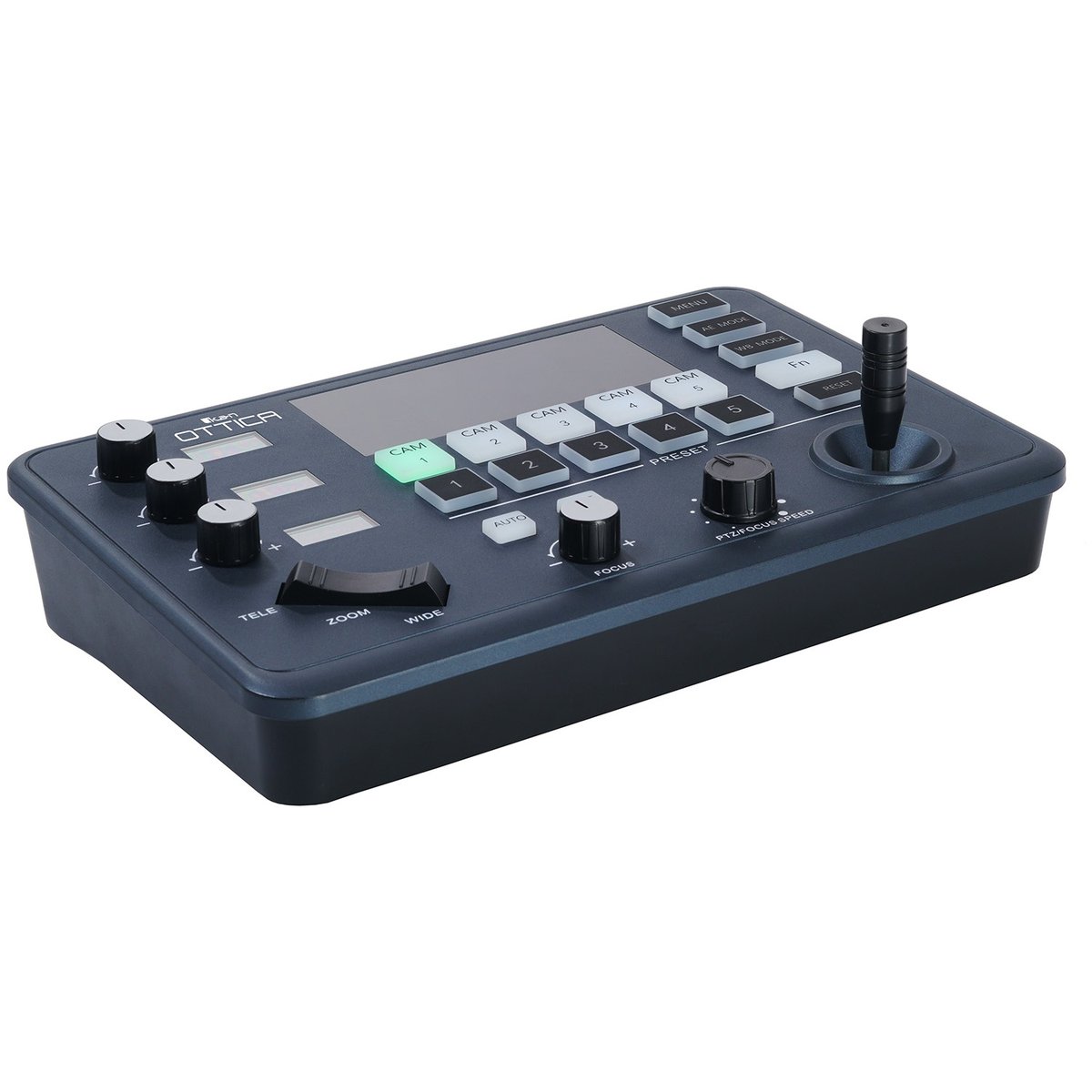 Ikan OTTICA IP PTZ Camera Controller, Supports IP VISCA, Serial Port VISCA, Pelco-D/P