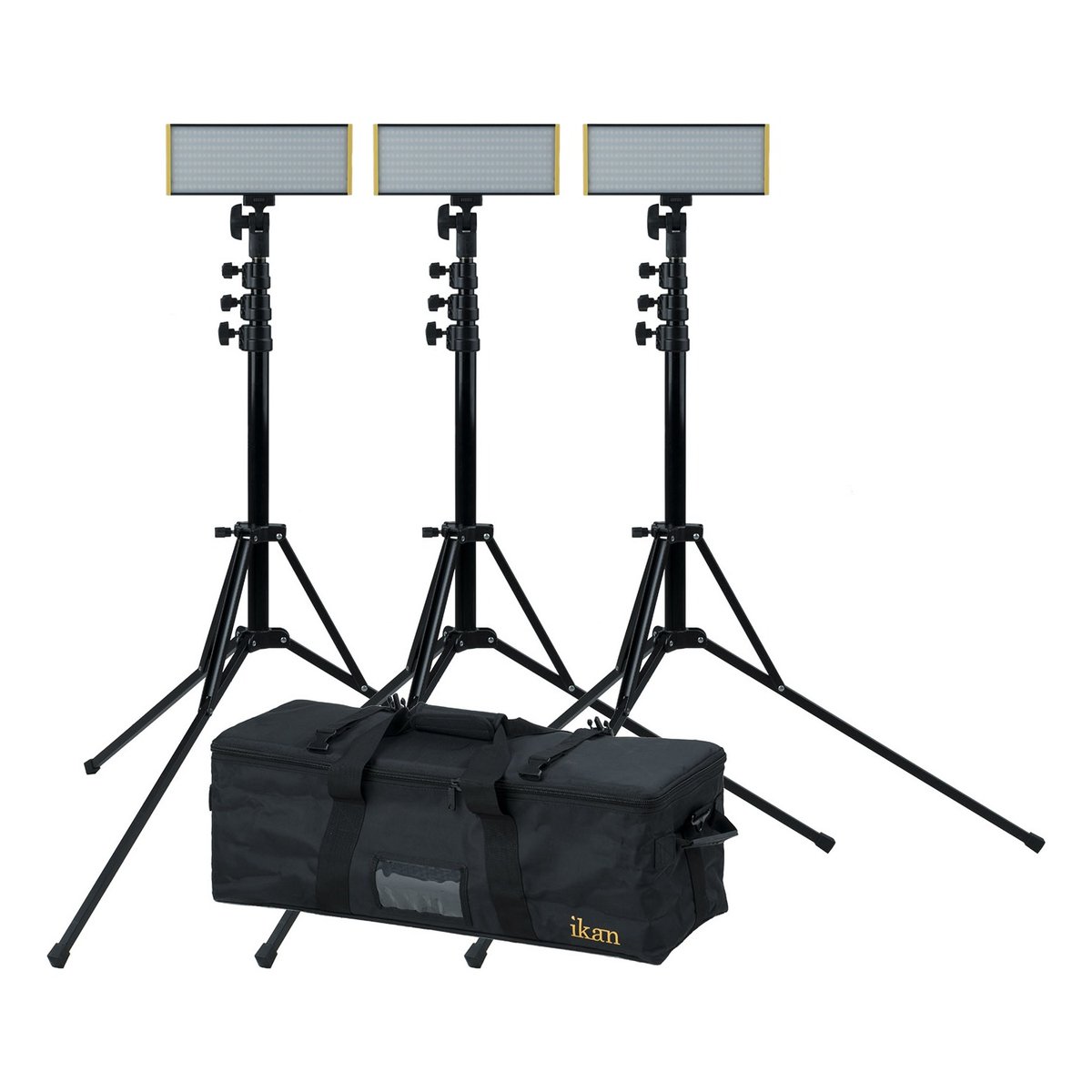 Ikan Onyx 30W Bi-Color 3-Point LED Light Kit with x 3 OYB240