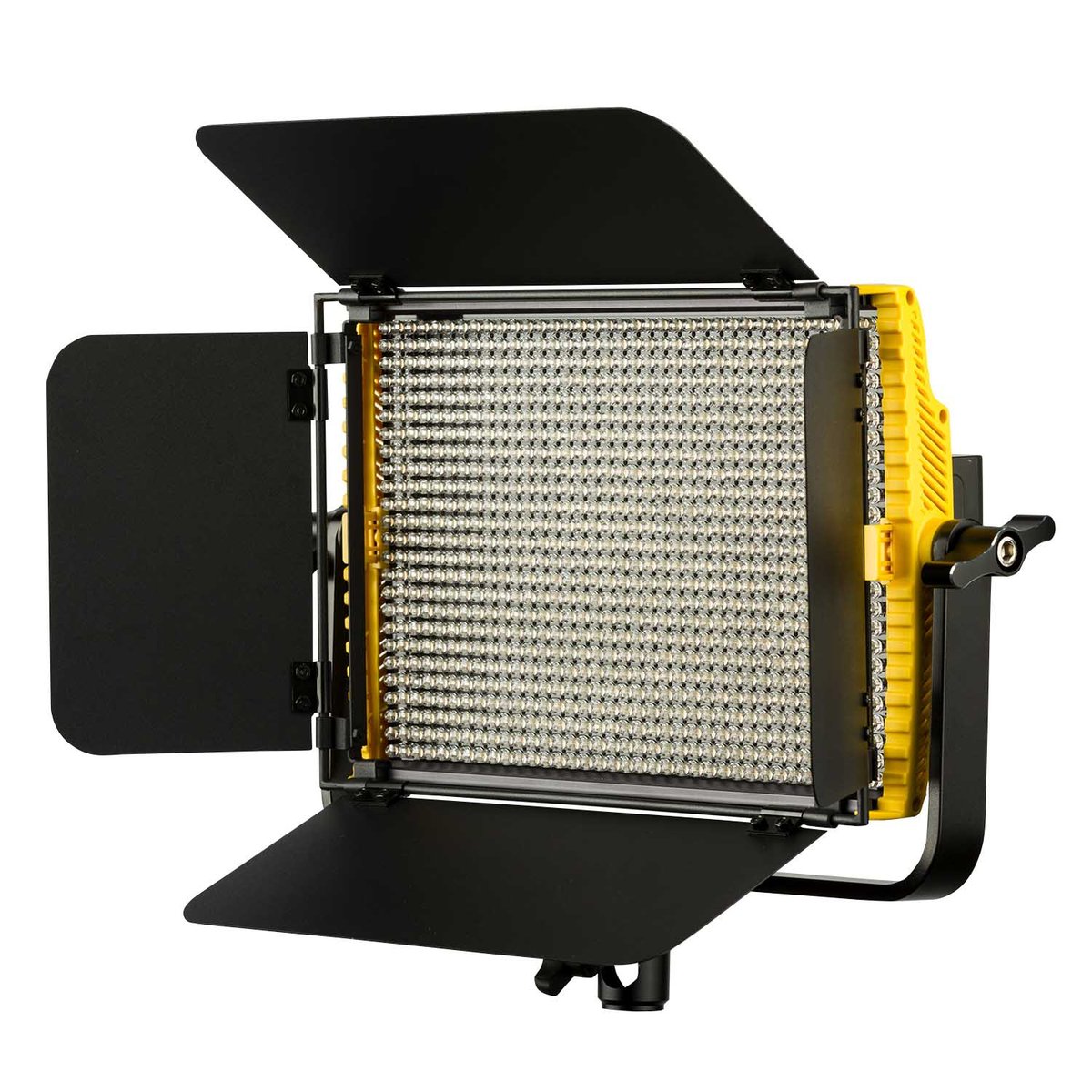 Ikan OYB5 Onyx Half x 1 Bi-Color 3200K-5600K Aluminum LED Light with Dual DV Batteries - view 2