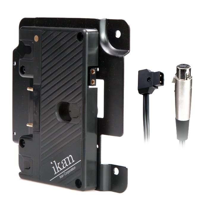 Ikan Pro Battery Adapter Kit for Anton Bauer with XLR P-Tap