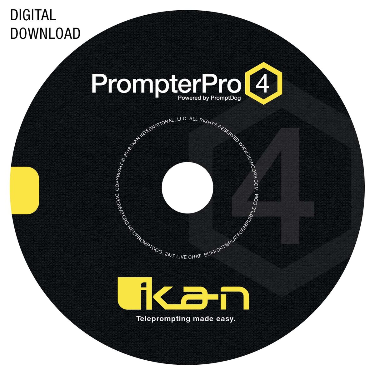 Ikan PrompterPro 4 Teleprompting Software for PC & Mac (Digital Download Version) product image