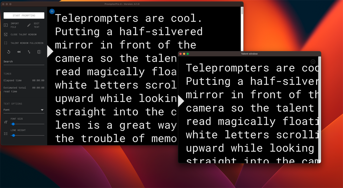 Ikan PrompterPro 4 Teleprompting Software for PC & Mac (Physical Disc Version) - view 2