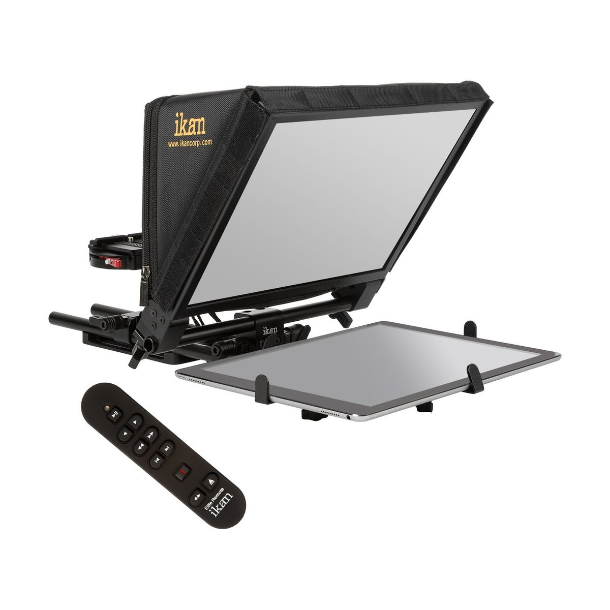 Ikan Elite Universal Large Tablet, and iPad Pro Teleprompter with Elite Remote
