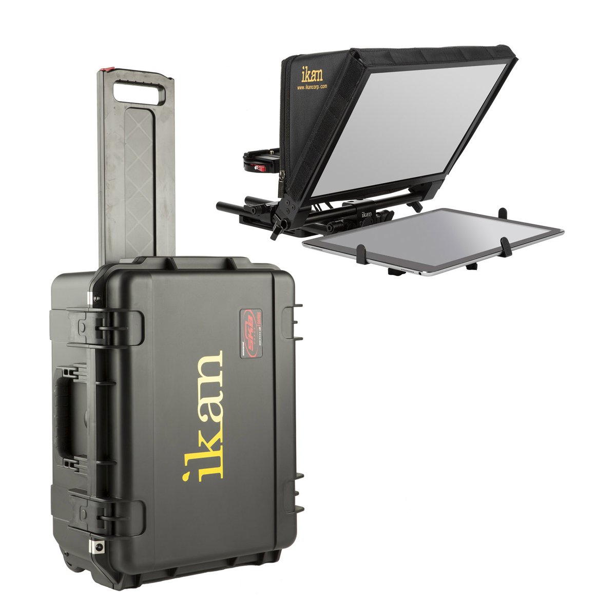 Ikan PT-ELITE-PRO Teleprompter Travel Kit with Rolling Hard Case