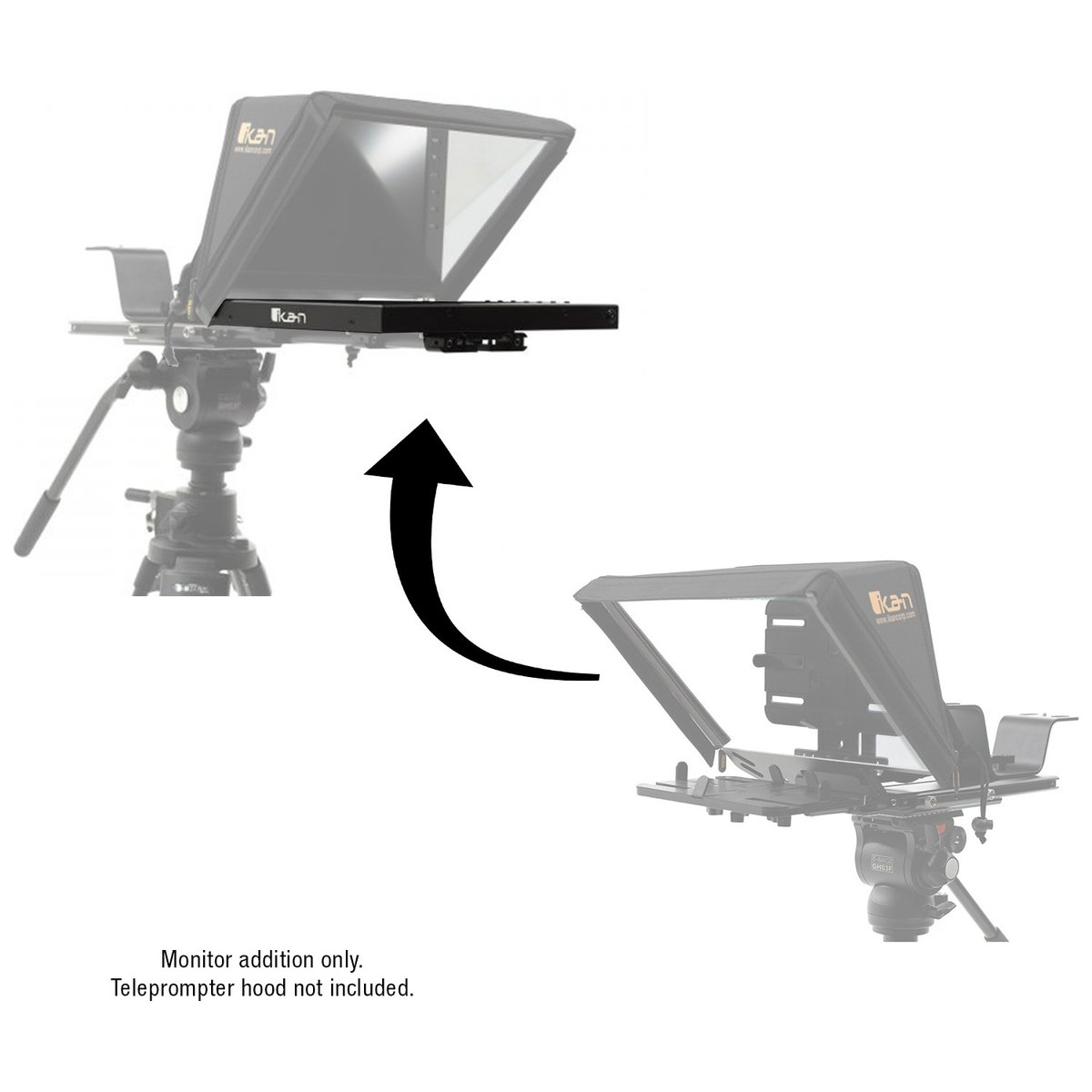 Ikan Conversion Kit from Tablet to Traditional Teleprompter (PT-ELITE-PRO2 to PT4200) - view 2
