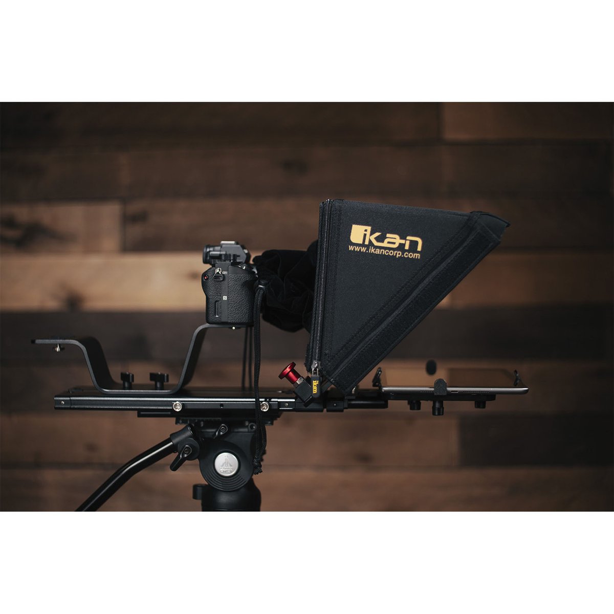 Ikan PT-ELITE-PRO2 Teleprompter Travel Kit with Rolling Hard Case - view 2