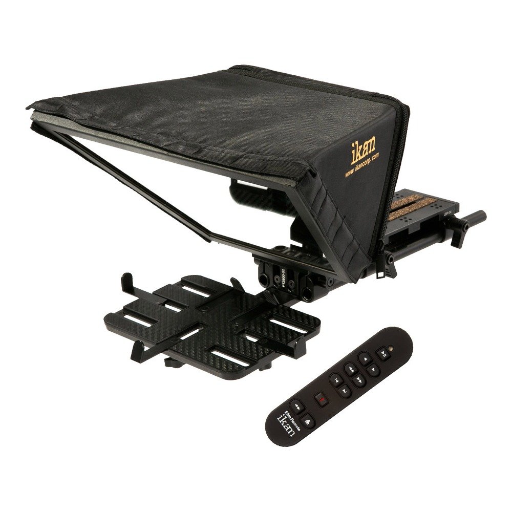 Ikan Elite Large Universal Tablet Teleprompter Kit w/ Elite Remote