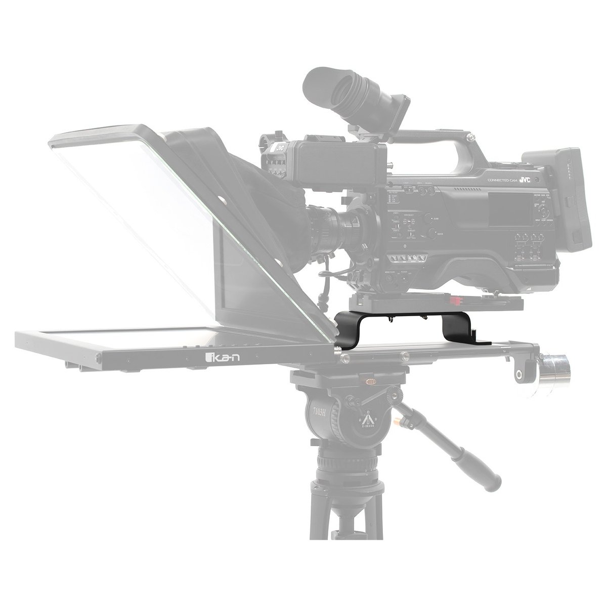 Ikan Teleprompter Riser Plate for Larger Cameras works with PT4500, PT4700, and PT4900 product image