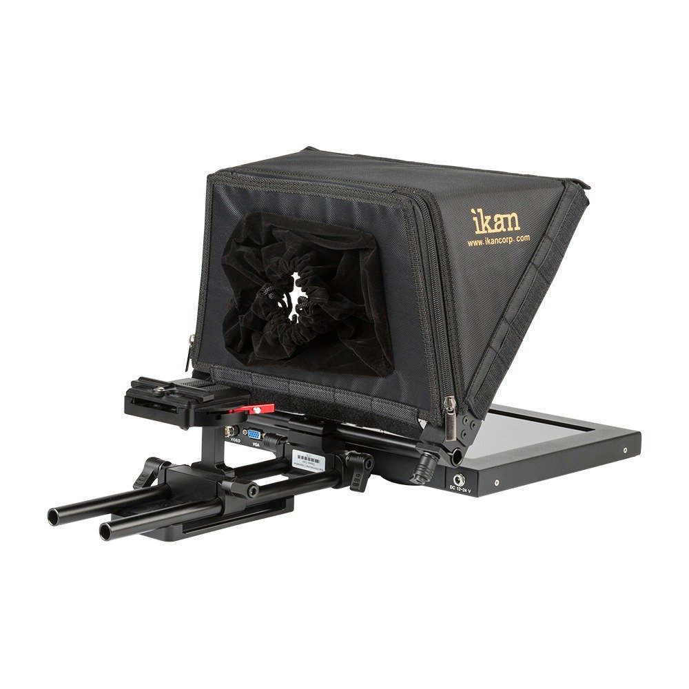 Ikan 12in Portable Teleprompter with 12in Reversing Monitor - view 2