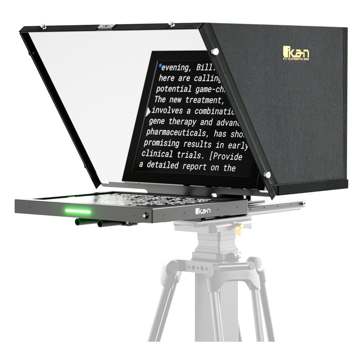 Ikan Aura Professional 17 in. High Bright SDI PTZ Teleprompter