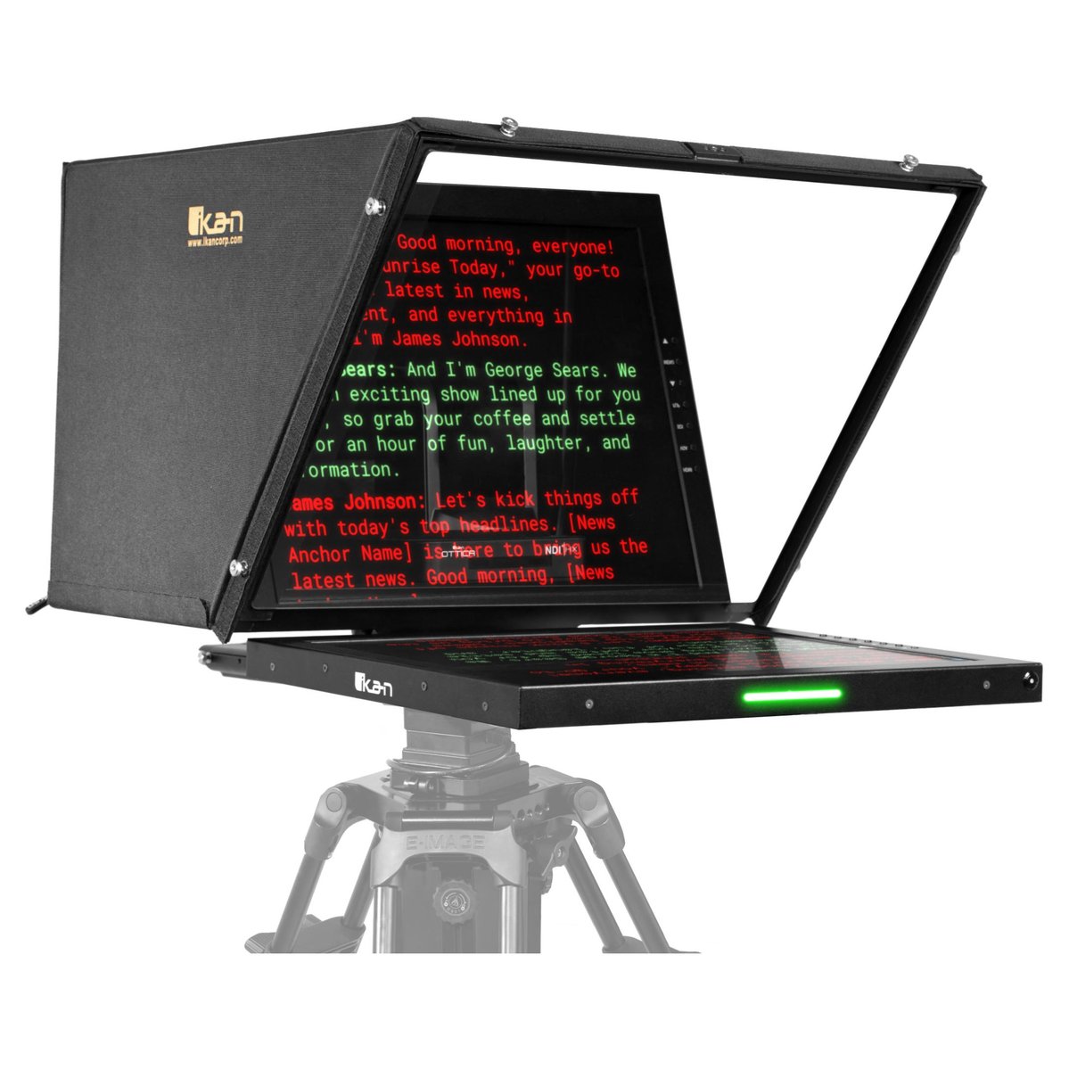 Ikan Aura Professional 19 in. High Bright SDI PTZ Teleprompter