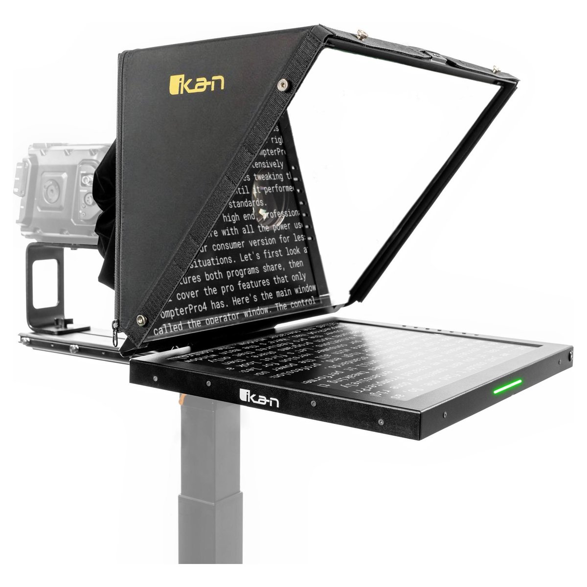 Ikan Aura Professional 19 in. SDI High Bright Beam Splitter Teleprompter