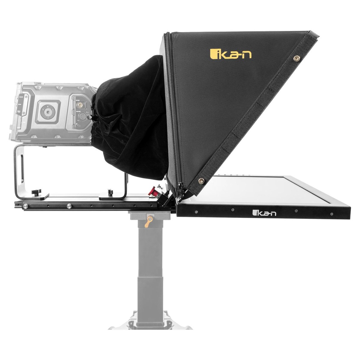 Ikan Aura Professional 19 in. SDI High Bright Beam Splitter Teleprompter - view 2
