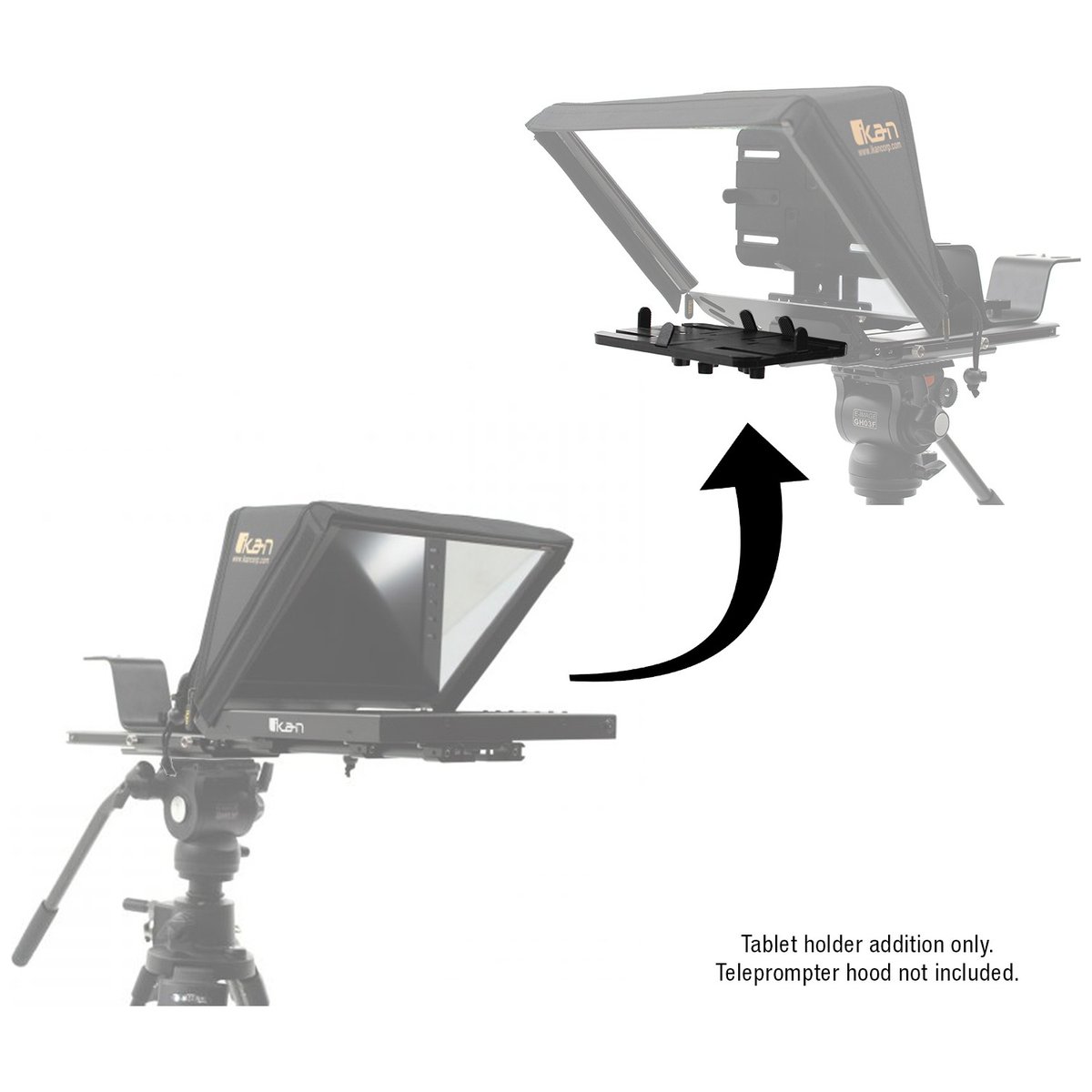 Ikan Conversion Kit from Traditional to Tablet Teleprompter (PT4200 to PT-ELITE-PRO2) - view 2