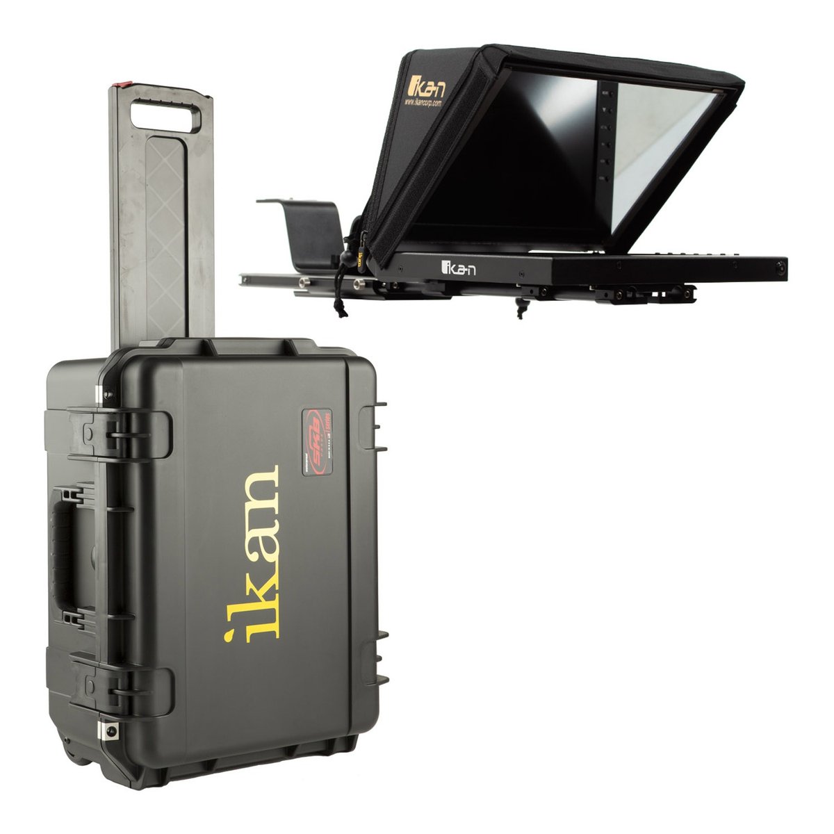 Ikan PT4200 Teleprompter Travel Kit With Rolling Hard Case