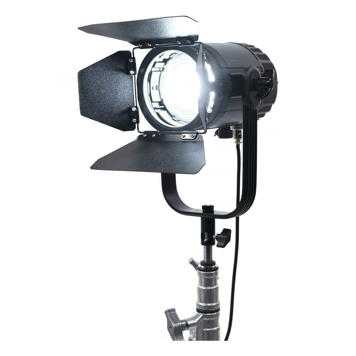 Ikan Stryder Fanless Bi-Color 2800K - 6500K 150 Watt LED Fresnel Light with DMX (Gold Mount)
