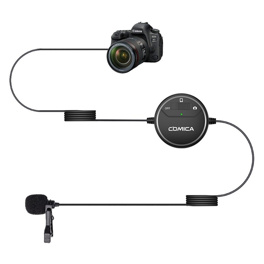 Ikan SIG.LAV V03 3.5mm Electret Condenser Omni-Directional Video Microphone (CoMica) - view 3