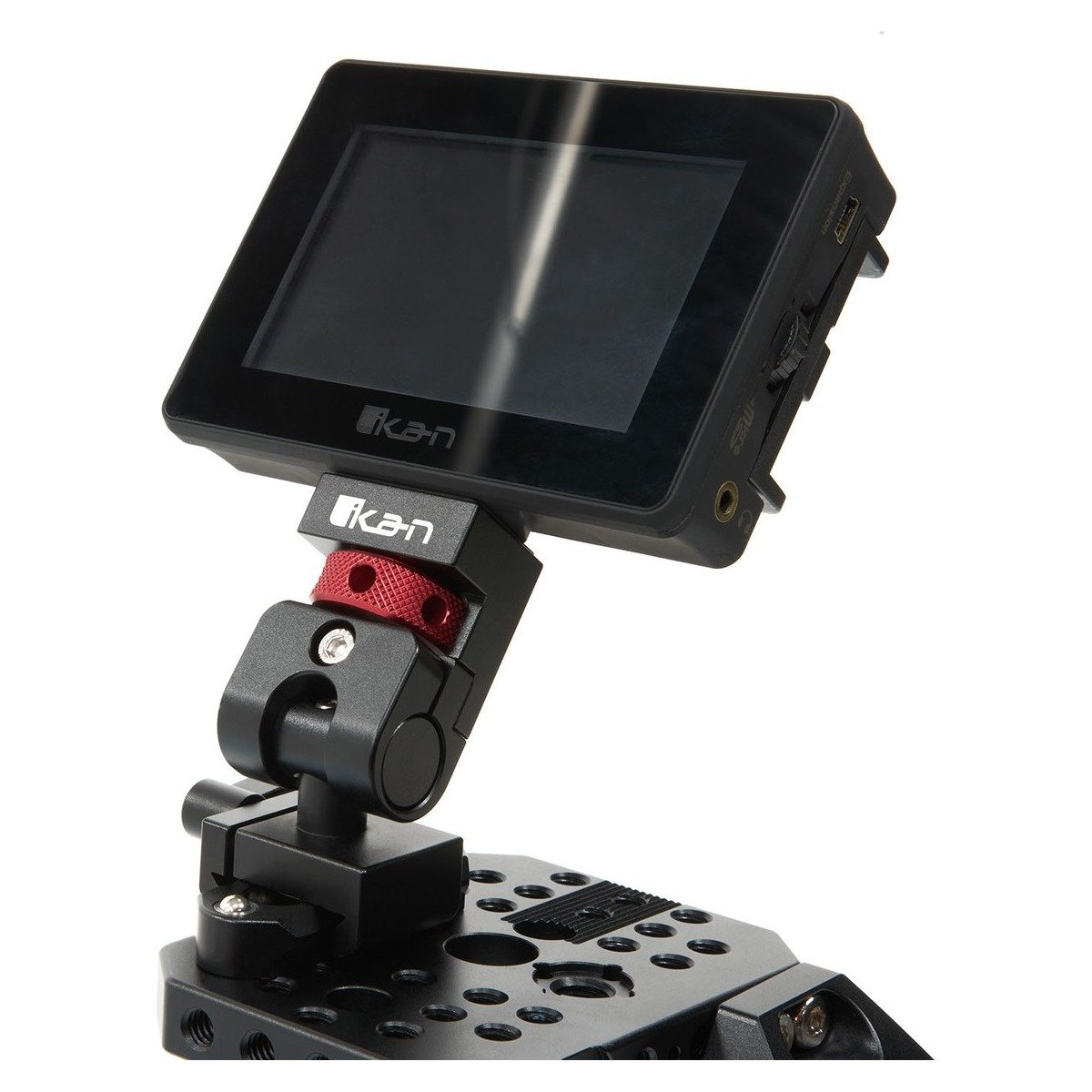 Ikan STR-MH-01 STRATUS Monitor Holder (NATO Rail to 1/4"-20 Screw) with ARRI Locating Pins - view 2