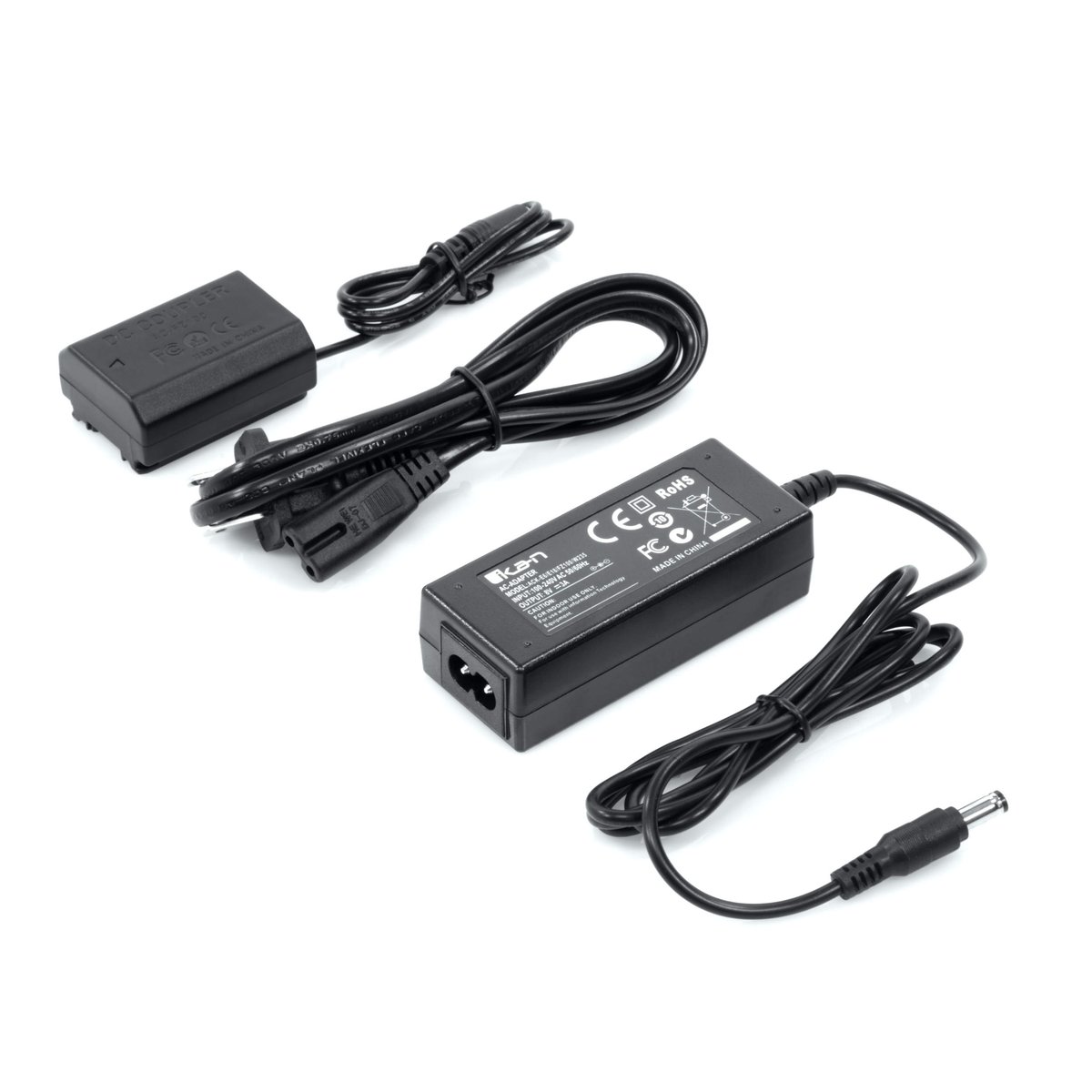 Ikan STRATUS AC to DC Power Supply System with NP-FZ100 Dummy Battery for Sony Cameras