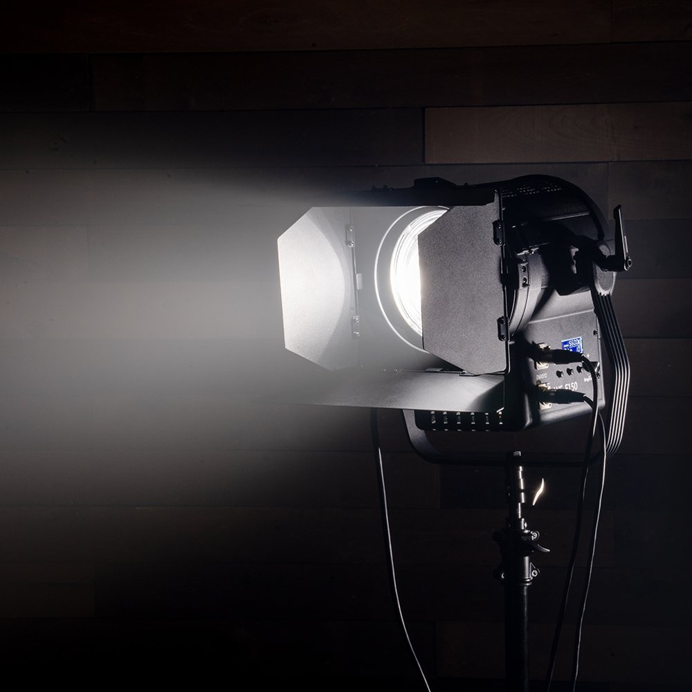 Ikan White Star 6" Daylight Fresnel 150 Watt LED Light - view 2