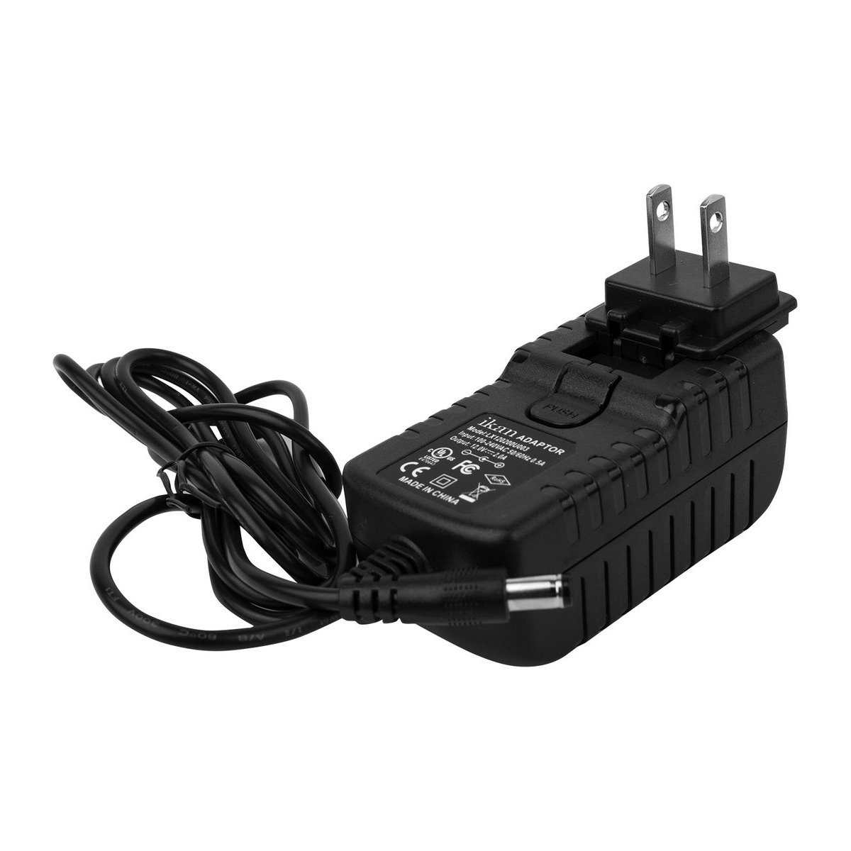 Ikan XYYU-120200 12 Volt 2 Amp AC/DC Universal Adapter - view 3