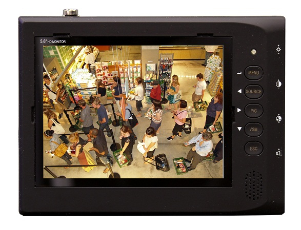 Ikegami ECO-SM560 Portable 5.6-Inch Sunlight-Readable Service Monitor - view 3
