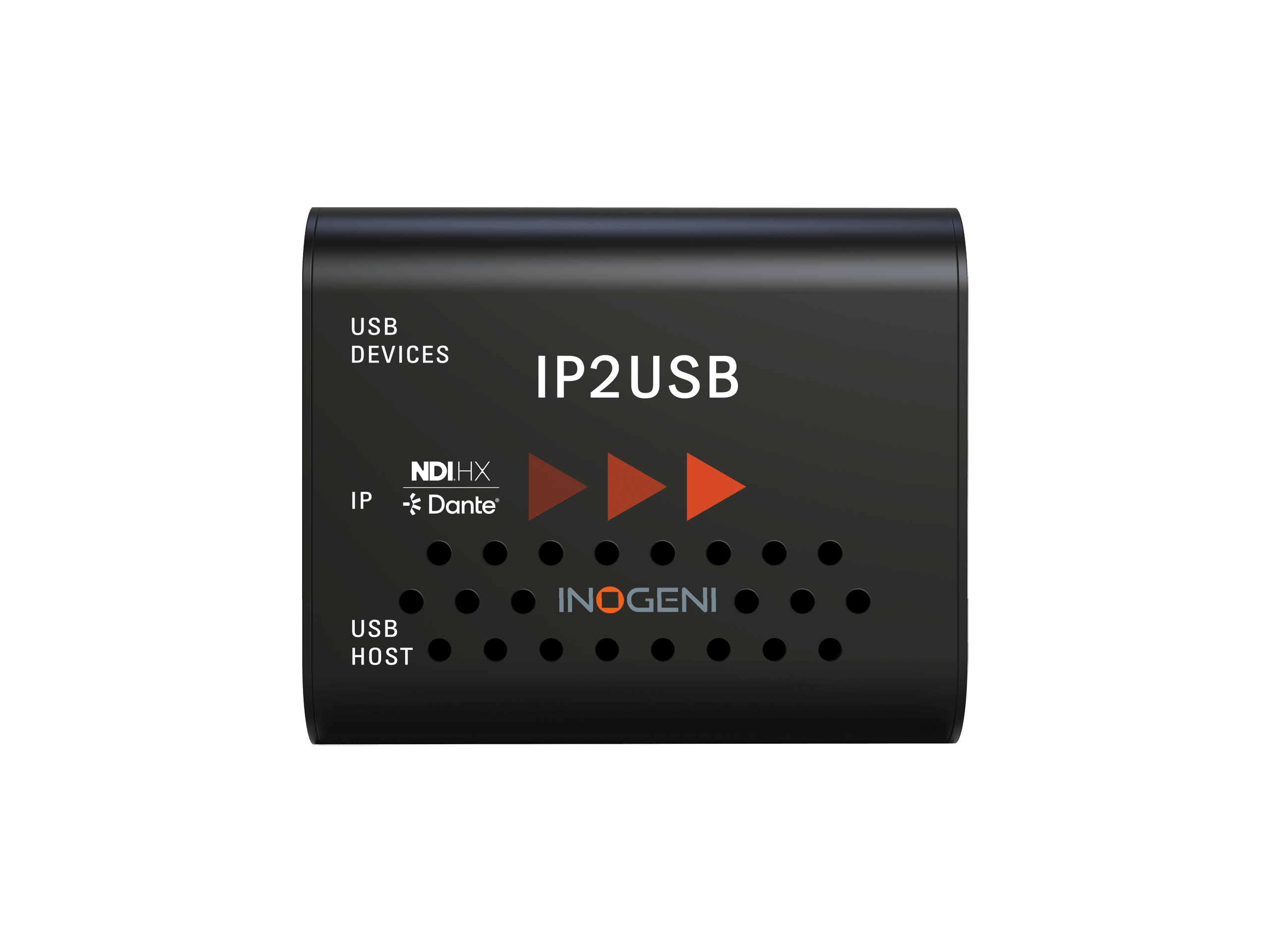 INOGENI IP2USB NDI and RTSP to USB Bridge with Dante Audio - view 2