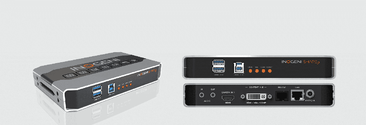 Inogeni SHARE2 Dual HDMI to USB 3.0 Camera Mixer