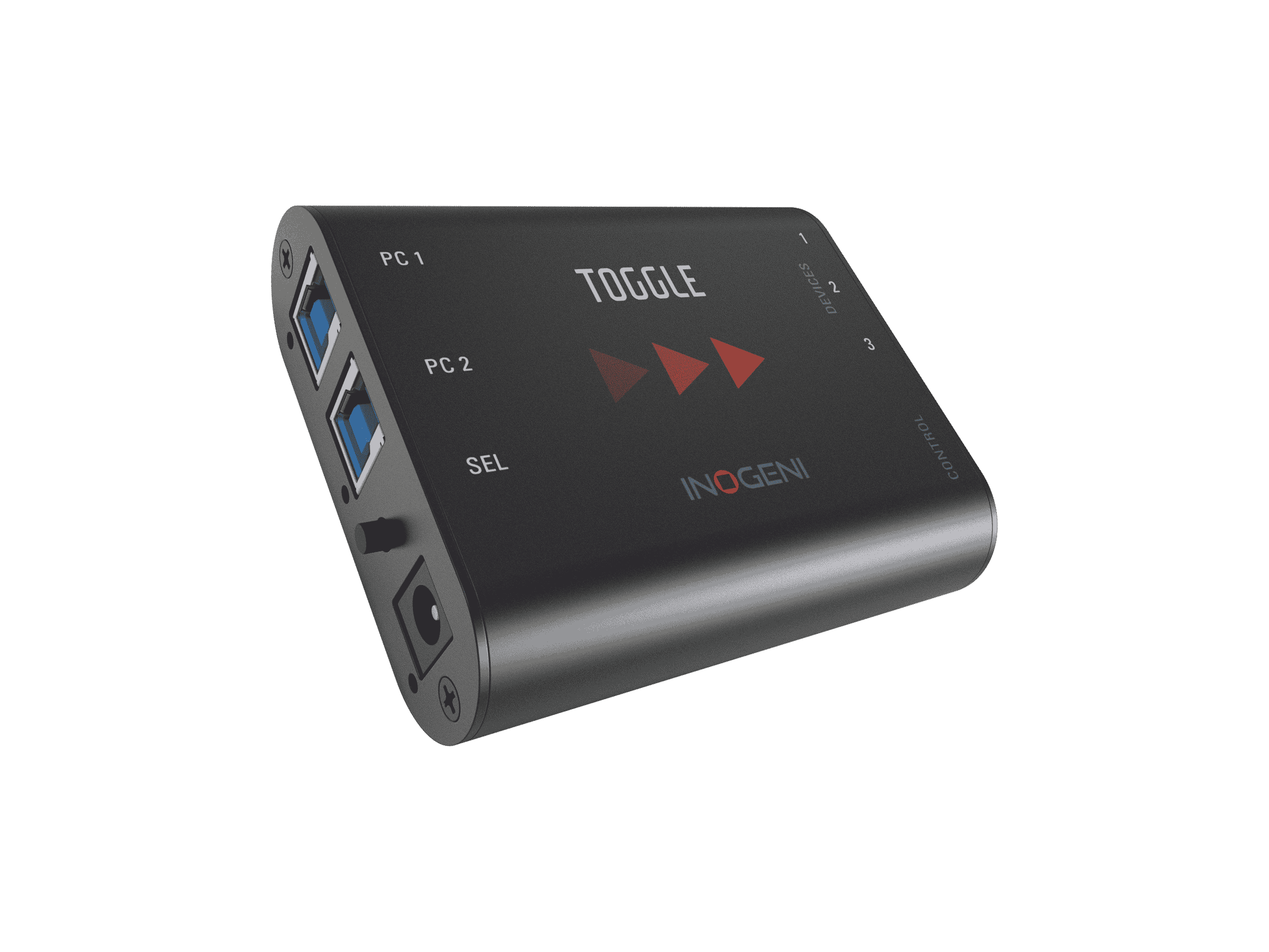 INOGENI TOGGLE USB 3.0 Two-Host Switcher - view 2