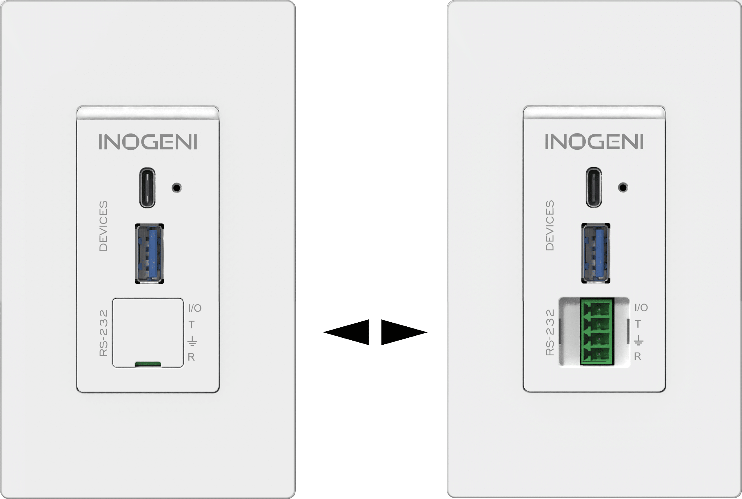 INOGENI U-BRIDGE 3 WP USB 3.0 Wall Plate Extender product image