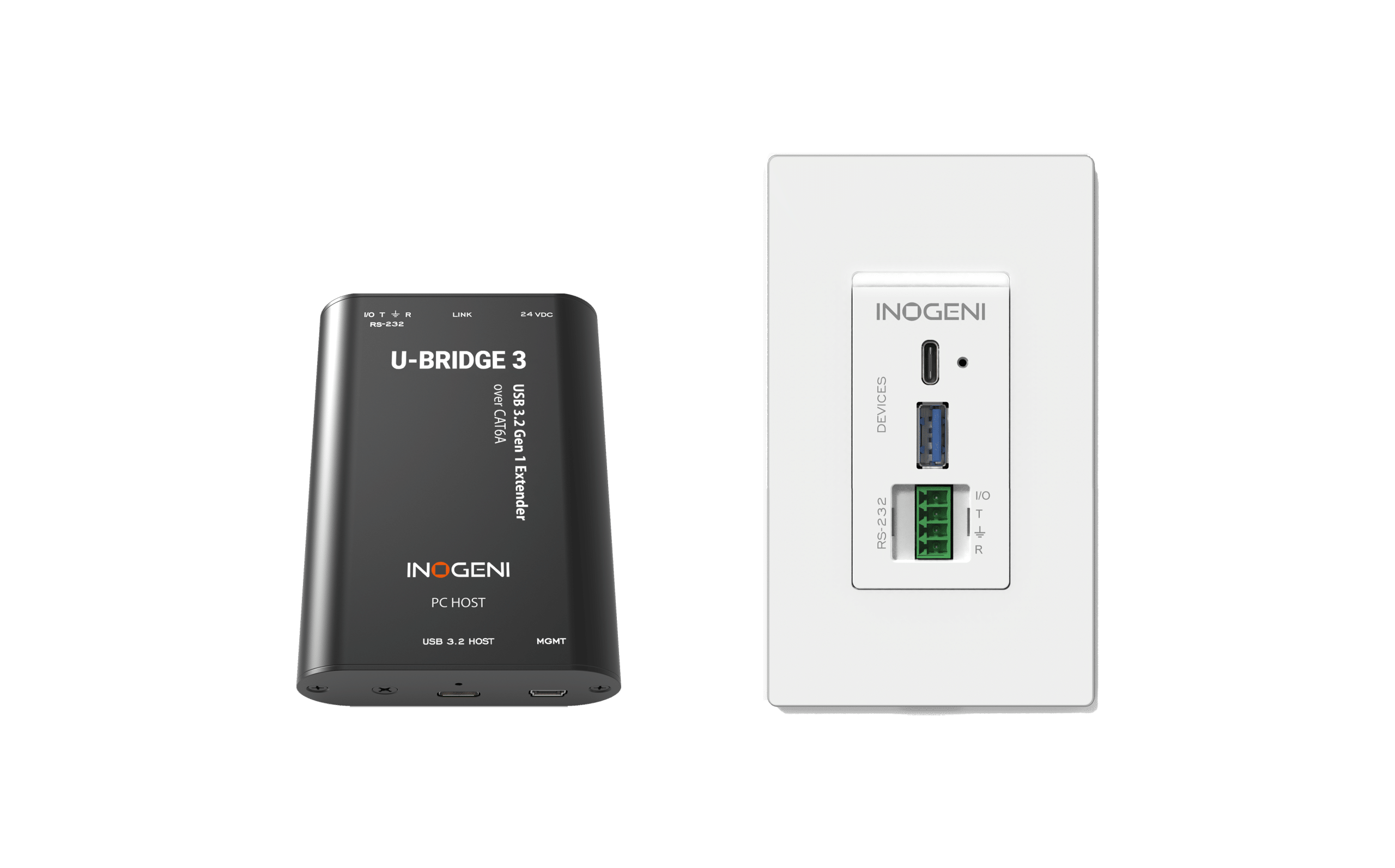 INOGENI U-BRIDGE 3 WP USB 3.0 Wall Plate Extender - view 2