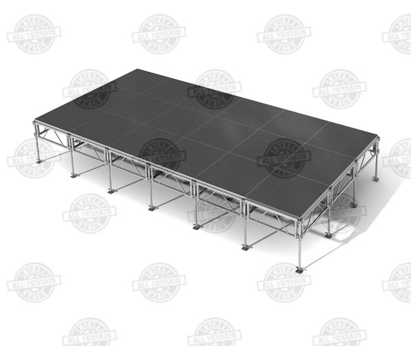 Intellistage All-Terrain 288 sq ft Stage System, 12 x 24 ft