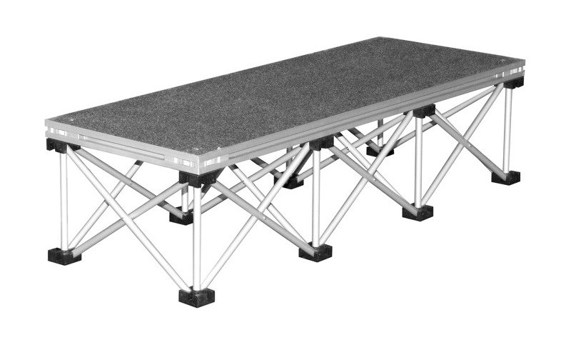Intellistage 3 ft Wide Step Package, Carpet Finish
