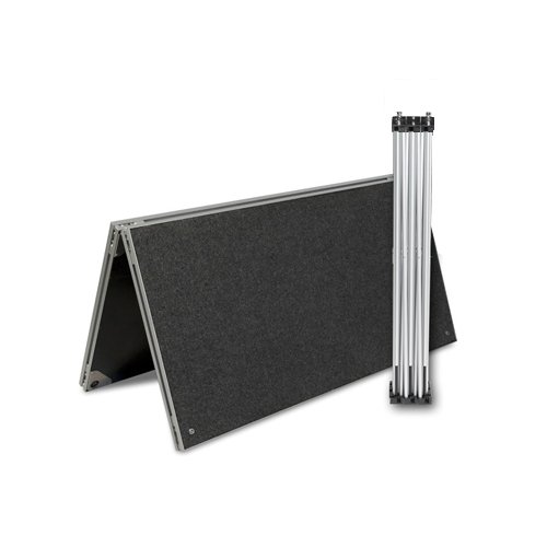 Intellistage Folding Single Camera Platform, 3 x 3 ft