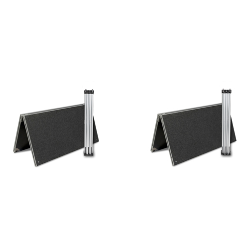 Intellistage Folding Dual Camera Platform, 3 x 6 ft
