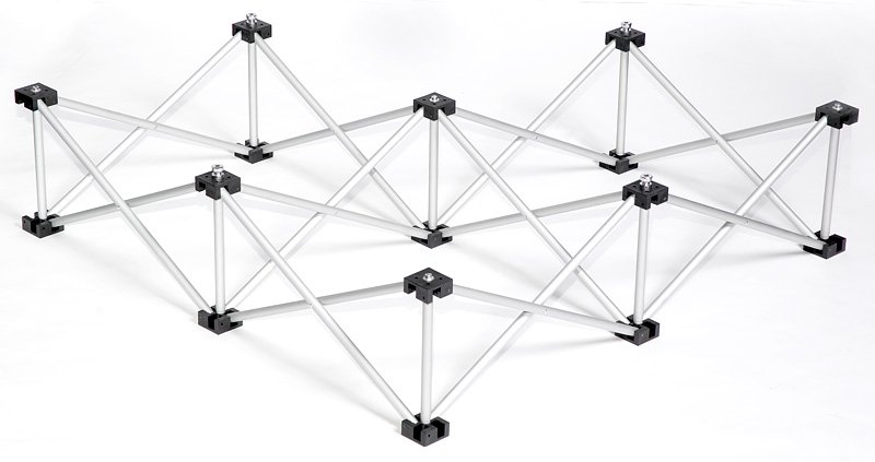 Intellistage 3 ft Quarter Round Stage Riser