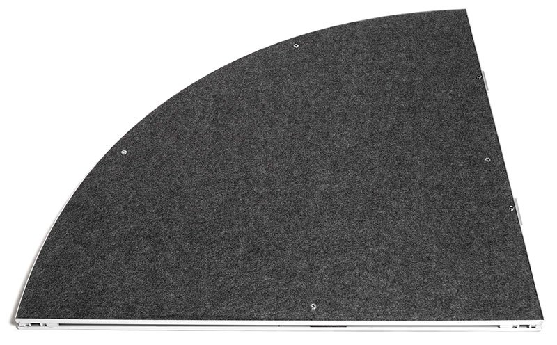 Intellistage 3 ft Quarter Round Stage Platform